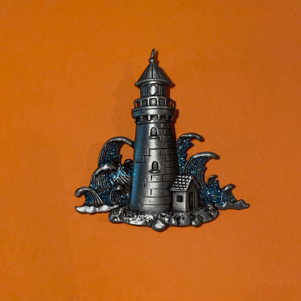 Jonette Jewelry Jj Lighhouse Pewter Pin 14$